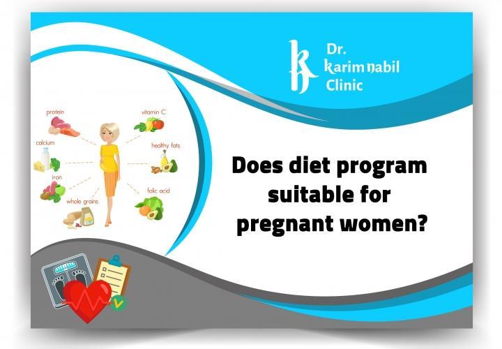 Does diet program suitable for pregnant women?